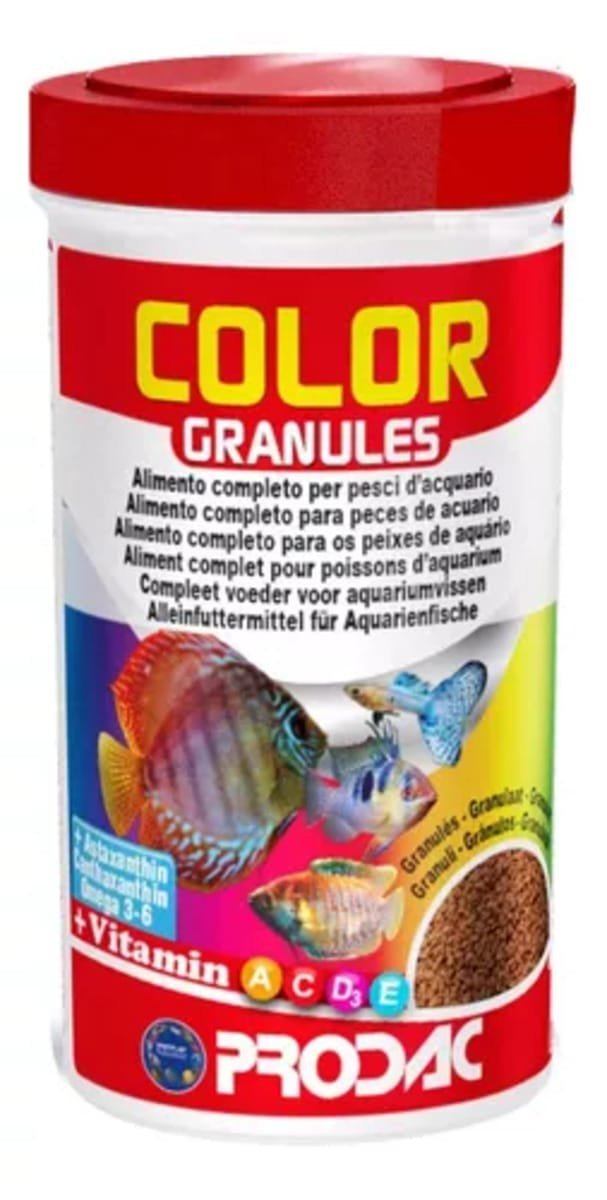 RAÇÃO PRODAC TROPICAL COLOR GRANULES 100G