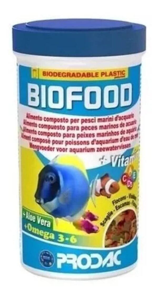 RAÇÃO PRODAC MARINE BIOFOOD FLAKES 50G