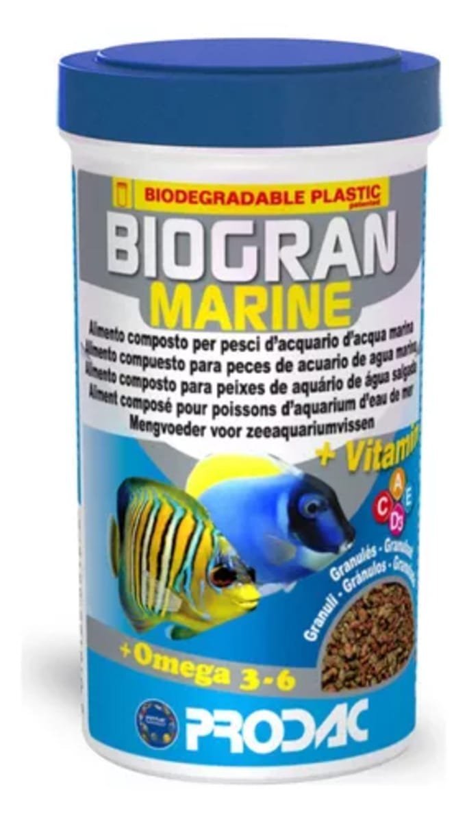 RAÇÃO PRODAC MARINE BIOGRAN 100G