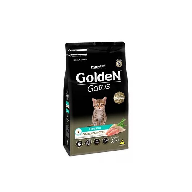 GOLDEN GATOS FILHOTES 3,0 KG