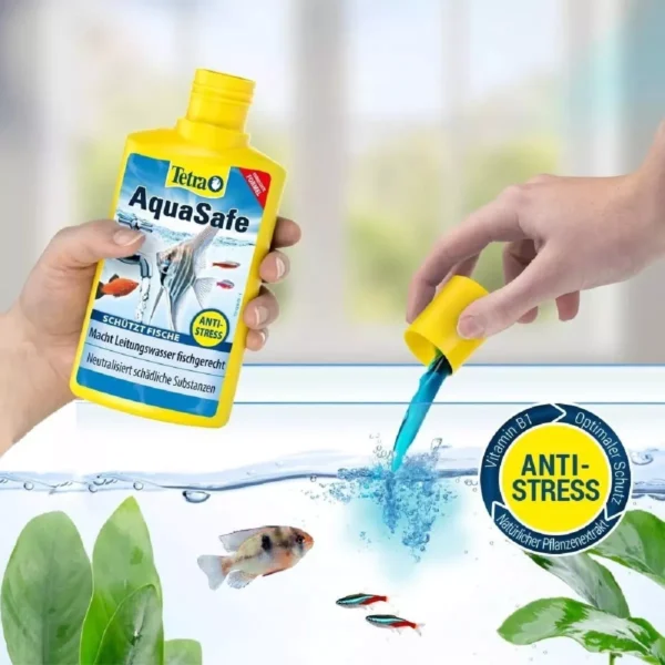 TETRA AQUASAFE WATER CONDITIONER 100ML