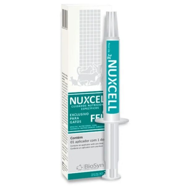 SUPLEMENTO VITAMÍNICO P/ GATOS NUXCELL FEL 2G