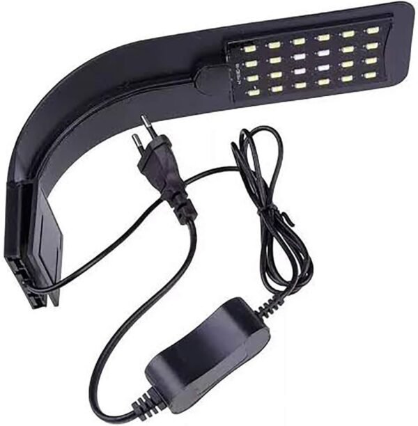 LUMINARIA LED SOMA X5 PRETA (10W) LED BRANCO/AZUL 127V