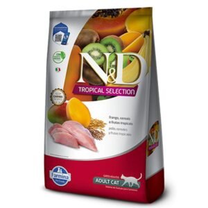 b3b2ebbb9cf559804abb6130d5c55b29.jpg RAÇÃO ND TROPICAL GATOS ADULTOS FRANGO 1,5KG