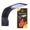 LUMINARIA LED SOMA X5 PRETA (10W) LED BRANCO/AZUL 127V