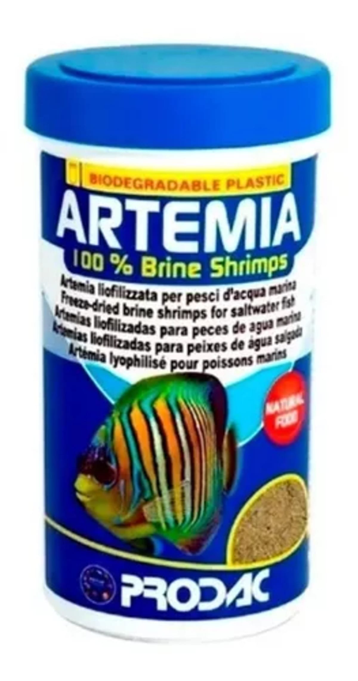 RAÇÃO PRODAC ARTEMIA 100% BRINE SHRIMPS 10G