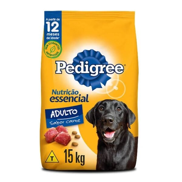 RAÇÃO PEDIGREE NUTRIÇAO ESSENCIAL AD CARNE 15KG