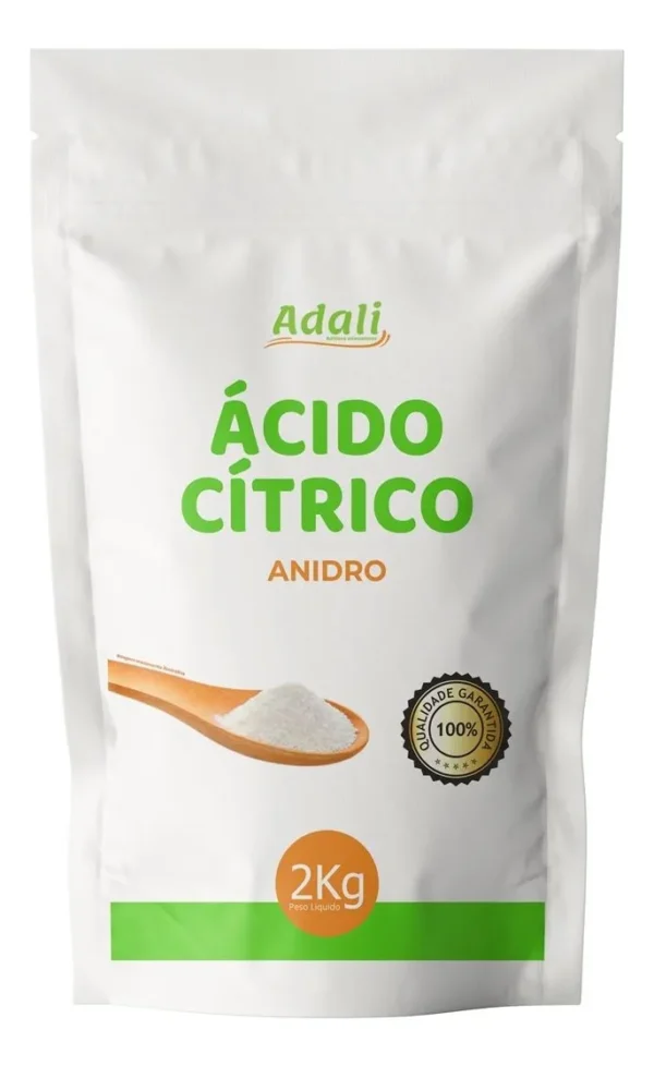 ca335a4f1f4282023b8b7d173b3ee7ba.webp Acido Citrico Anidro 1kg - Grau Alimenticio - 100% Puro