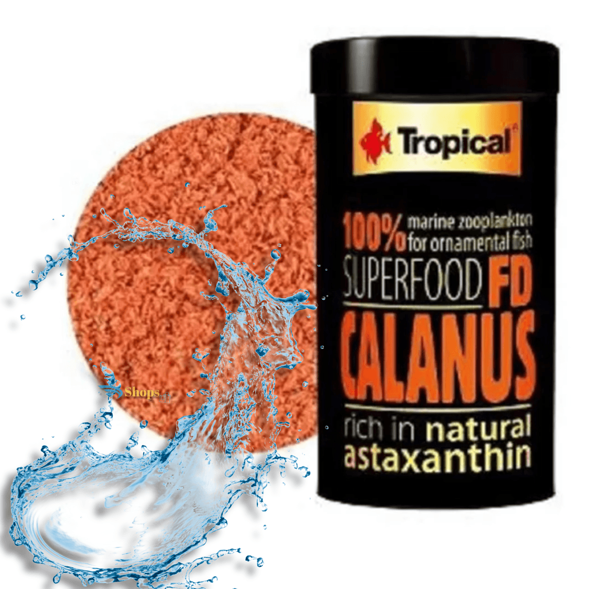 calanus.png FD CALANUS 12G - TROPICAL RAÇÃO PARA PEIXES E CORAIS