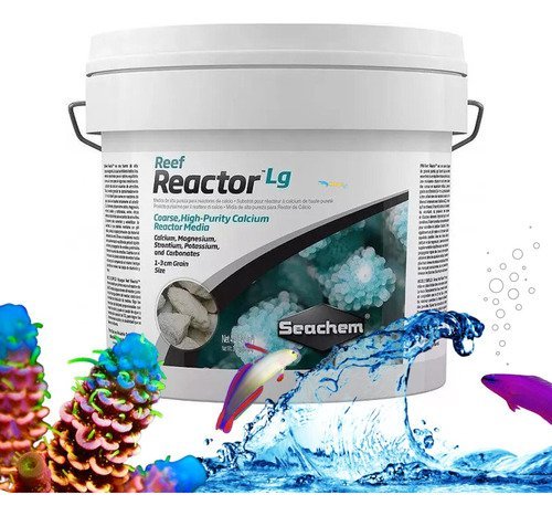 cf0d69e807ae7d728e9247cd9c7777c4.jpeg Seachem Reef Reactor Mídia Reator De Cálcio LG 4l