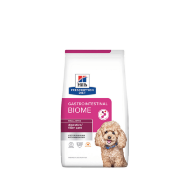 d07a122087c379064228a18a756ef7d5.png Ração Hills Prescription Cão Biome Ped.peq. 1,5kg