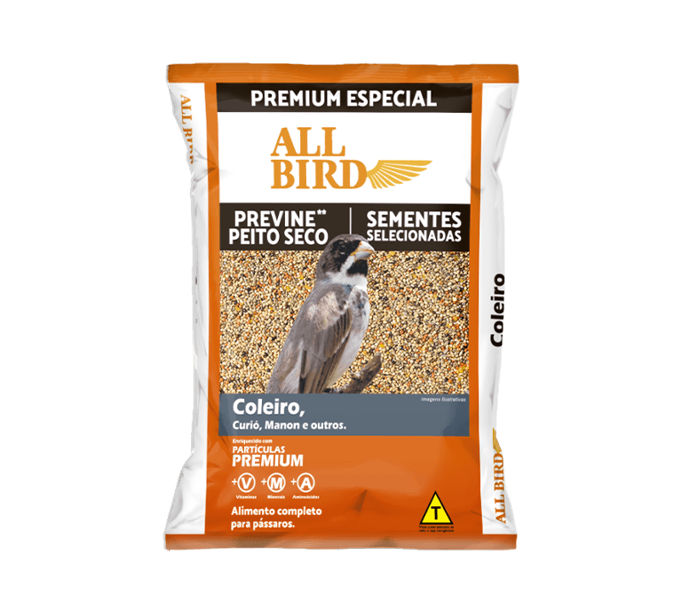 ALL BIRD COLEIRO FARDO 500 G