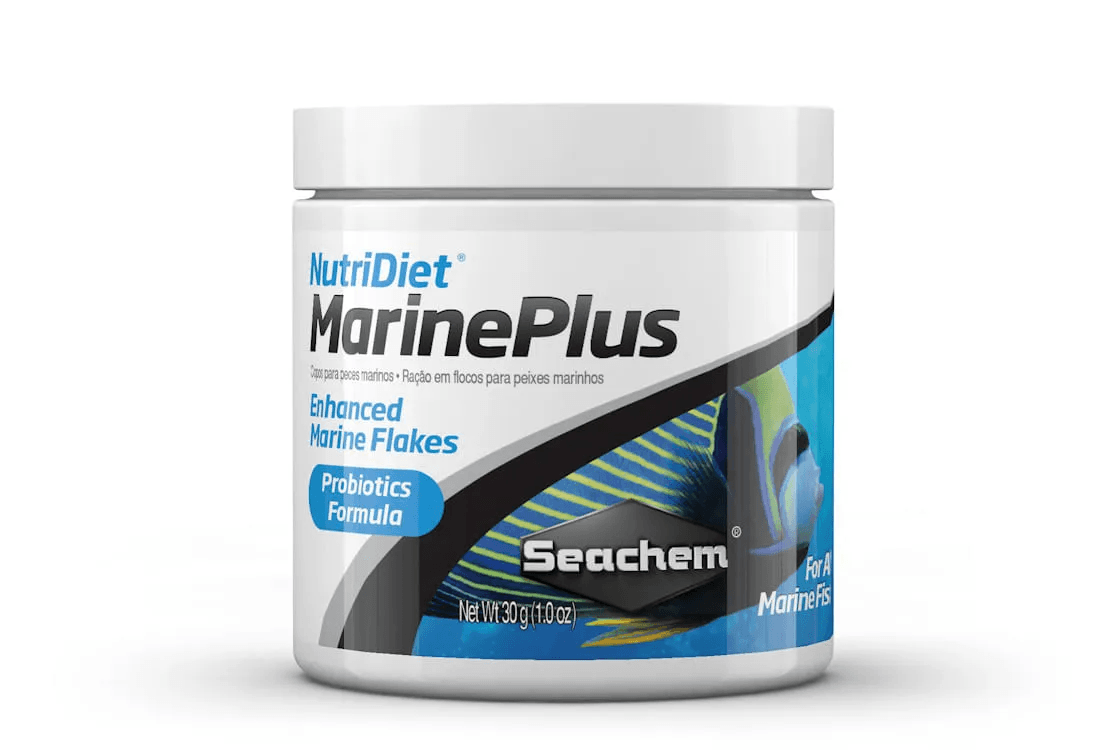 Ração Seachem Nutridiet Marine Plus Flakes 30g