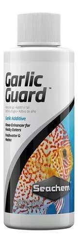 d2e8db8e3a209ddc89e4fed80f68fa09.jpeg Seachem Garlic Guard 100ml Apetite Com Alho Vermífugo