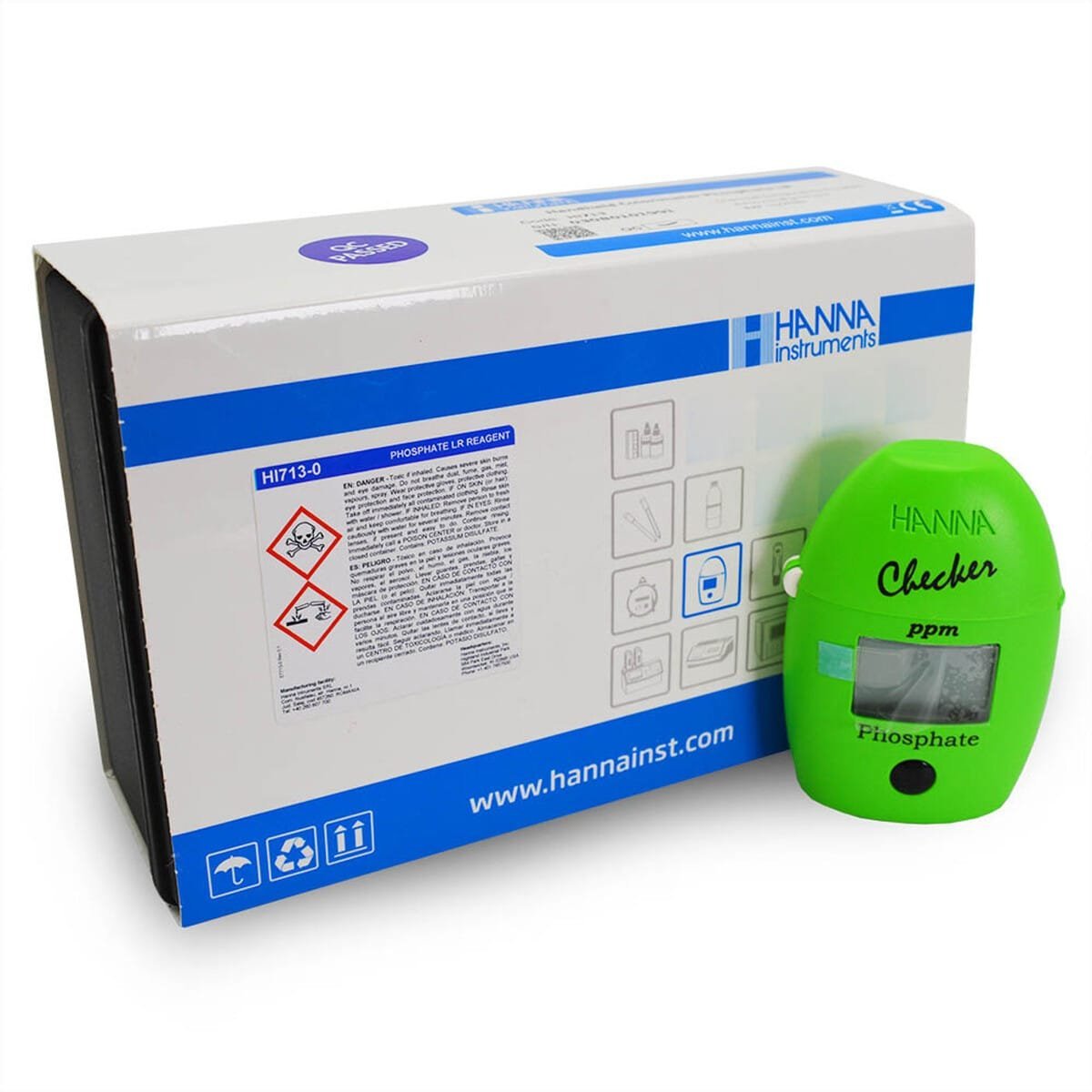 TESTE Kit Teste Hanna Phosphate (fosfato) HI713 DOCE/SALGADA