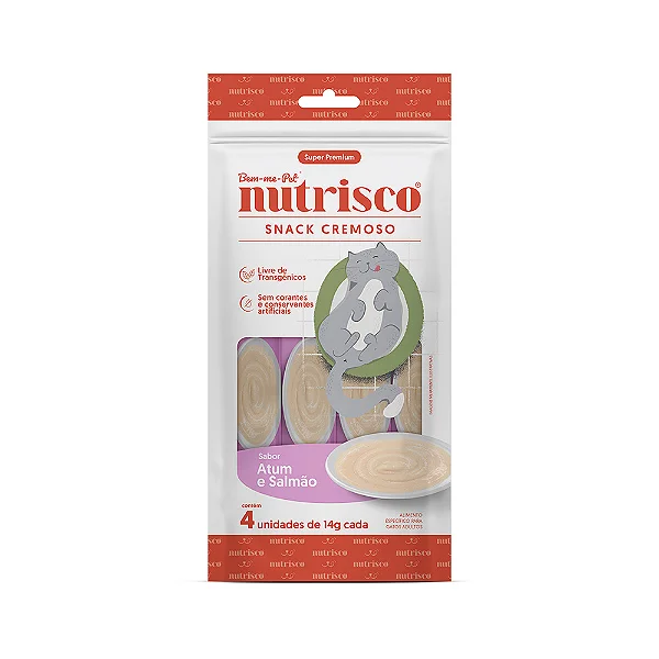 SNACK CREMOSO NUTRISCO 56G ATUM E SALMAO