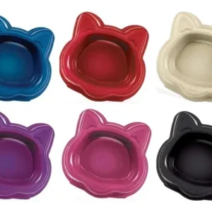 COMEDOURO FACE CAT 130ML CORES SORTIDAS