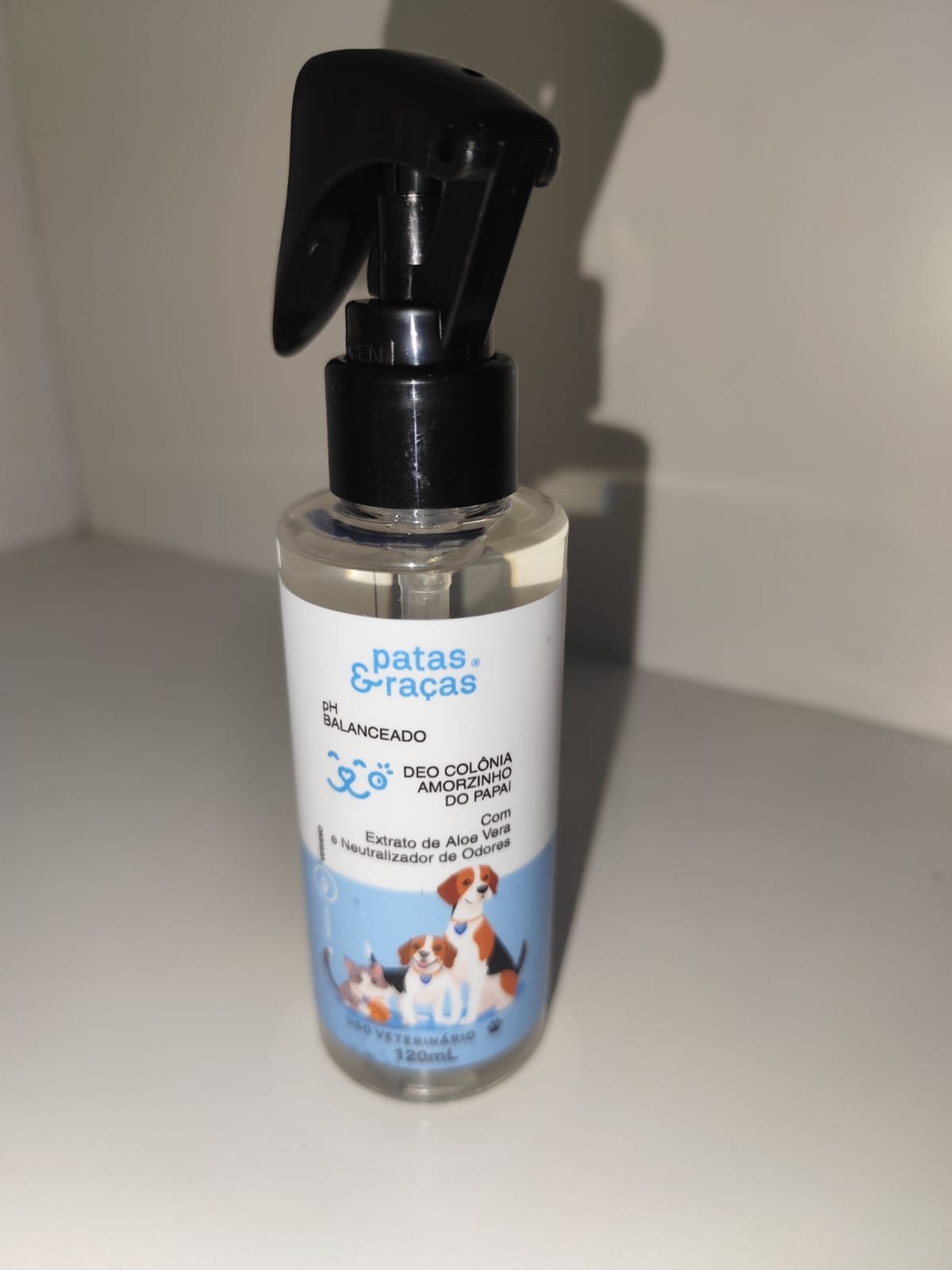 DEO COLONIA AMORZINHO DO PAPAI PATAS E RACAS 120ML