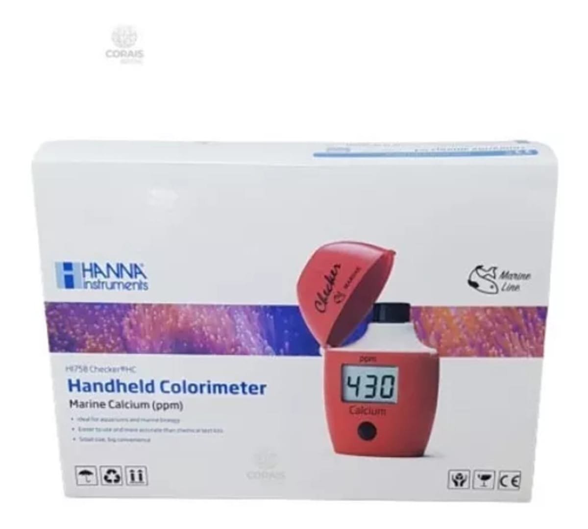 Teste De Calcio Hanna Aquario Marinho Checker Hi758