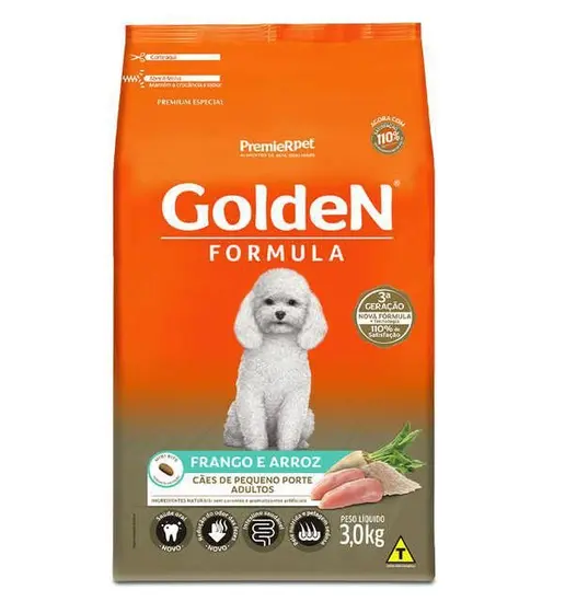 GOLDEN ADULTOS FRANGO MINI BITS 3,0 KG