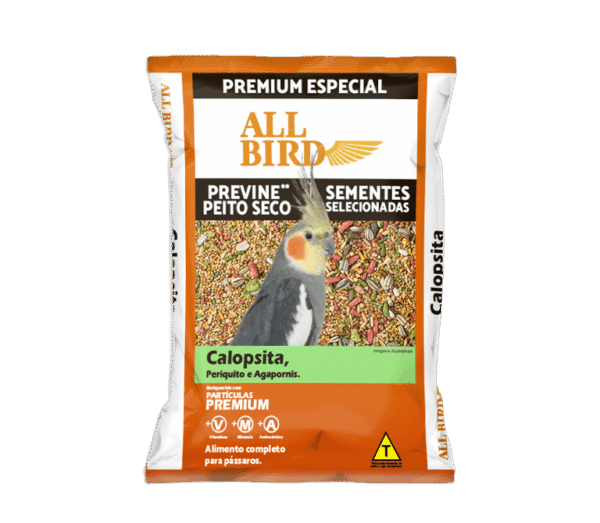 ALL BIRD CALOPSITA SACO 500 G