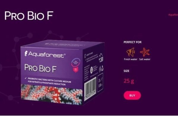 e43567be080a61f6ac46872838c14f17.jpg AF PRO BIO F - 25 G Aquaforest Suplemento Bactérias