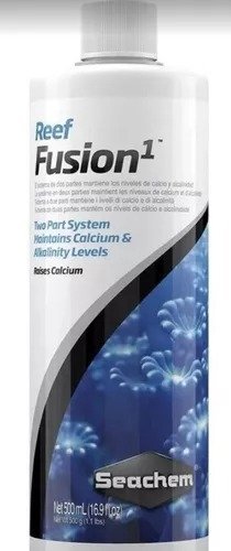 f41e191398f0aa51841bd664cad1943c.jpeg Seachem Reef Fusion 1 E 2 - 500ml Cálcio E Alcalinidade