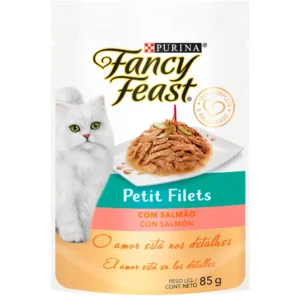 f42b9e21fbc2e8290a588123d33fd10c.webp SACHÊ FANCY FEAST PETIT FILET SALMAO 85G 1 UN