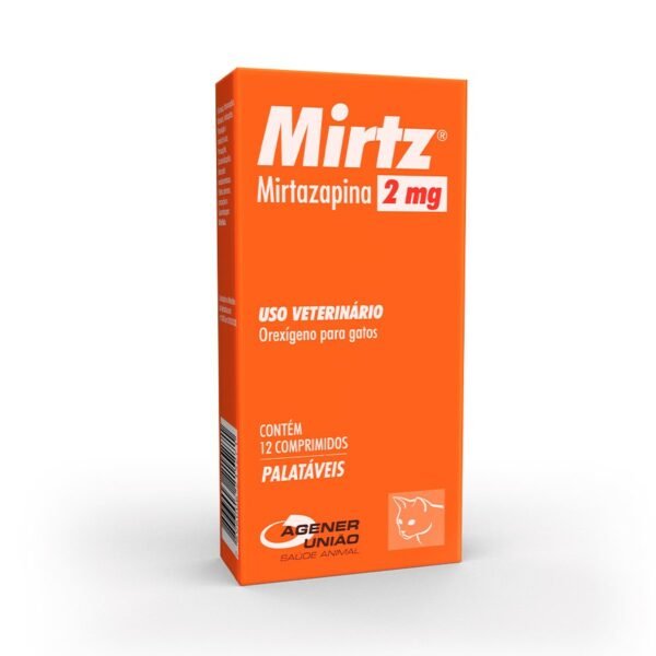 MIRTAZAPINA 2MG CAIXA COM 12 COMPRIMIDOS