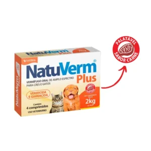 VERMIFUGO NATU VERM PLUS 1X4 2KG