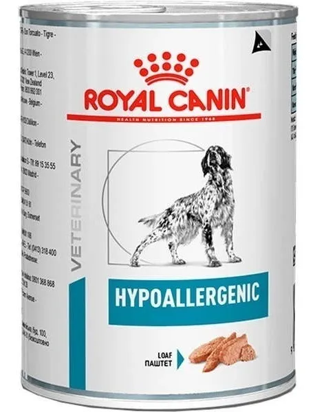 ff90ca4dc52a6a8d97d43e2f874ef801.webp RAÇÃO ÚMIDA ROYAL CANIN HYPOALLERGENIC 400G