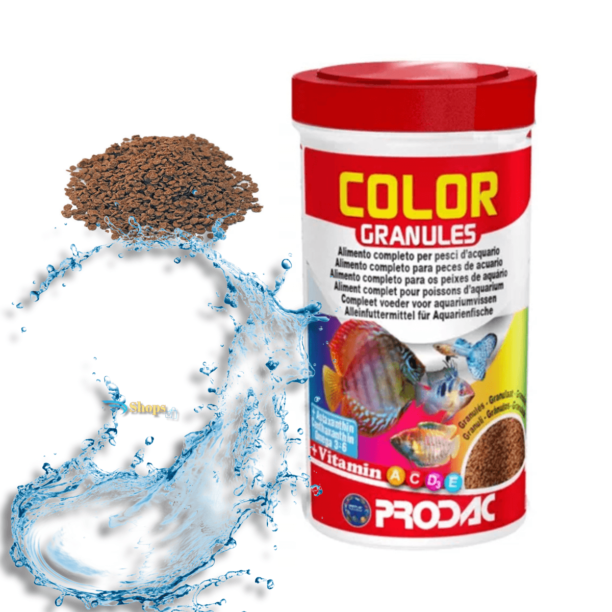 RAÇÃO PRODAC TROPICAL COLOR GRANULES 100G