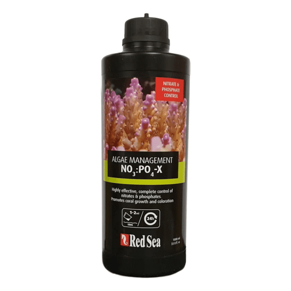 suplemento-red-sea-algae-management-no3-po4-x-500ml-3017-4-6ef1b7928dc35ad4a467d4126b9daccc.png SUPLEMENTO RED SEA RCP ALGAE MANAGEMENT NO3:PO4-X - 1L