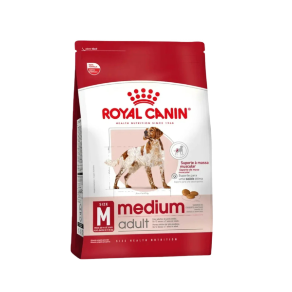 RAÇÃO ROYAL CANIN SIZE MEDIUM ADULT 12KG