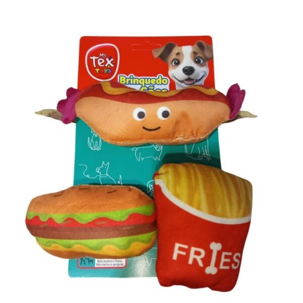 655f9ef990aec52f12c377c5e8467430.jpg BRINQUEDO DE PELUCIA P/ PETS FAST FOOD MIX 25CM