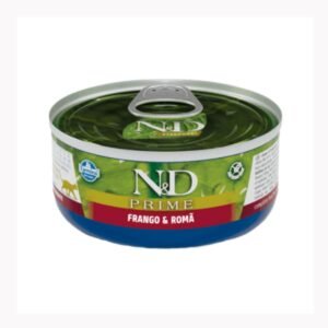 7797d046df97a2668897b30290e039da.jpg RAÇÃO ÚMIDA ND PRIME FRANGO PARA GATOS ADULTOS 70G