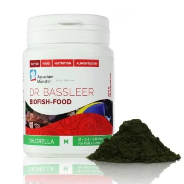 RAÇÃO DR.BASSLEER CHLORELLA 150G M ALGA PARA PEIXE