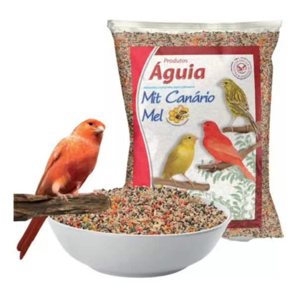 Ração Aguia Para Canário Mel 500g