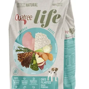 Ração Quatree Life Filhote Porte Pequeno Frango E Arroz 1kg