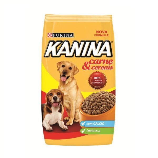 RACAO KANINA CARNE E CEREAIS 15KG
