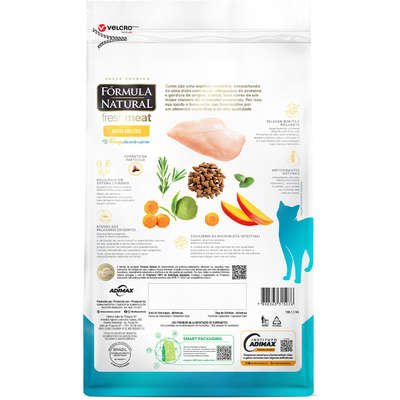 003a0734b2ebf21e8a0332a857560035.jpg Ração Fórmula Natural Fresh Meat GATO Adulto FRANGO 1KG
