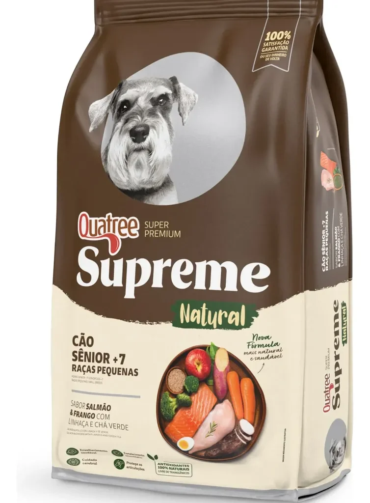 Quatree Superpremium Cães 7+ Senior Rp Frango E Arroz 2,5k