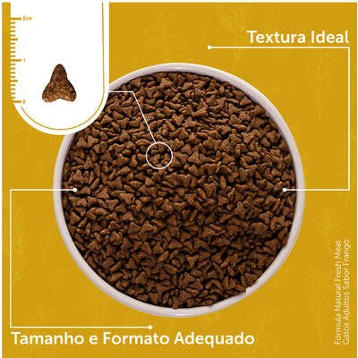 383adf9b43d22ea3fb84f6c5848997ff.jpg Ração Fórmula Natural Fresh Meat GATO Adulto FRANGO 1KG