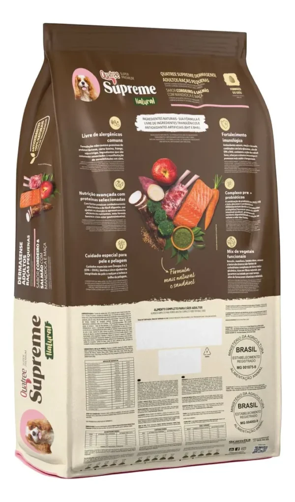 QUATREE SUPREME CAO DERMASENSE ADULTO RP 2,5KG