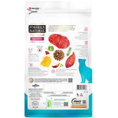696bd5713ddb0635f6b53013b7ca48fb.jpg Ração Fórmula Natural Fresh Meat GATO CAST CARNE 1KG