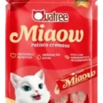 Petisco Cremoso Quatree Miaow Frango 4 Sachês 56g