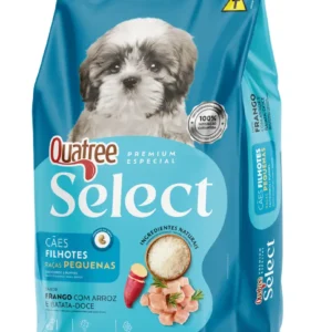 Ração Quatree Select cão Filhote Sabor Frango e Arroz 1kg