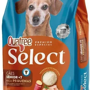 Alimento Quatree Select Cães Sênior +7 Raças Pequenas 1kg