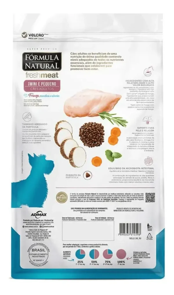 bbf558efd63e56a9f686cca3193e0b92.webp Fórmula Natural Freshmeat Cães Adultos Min/peq 1kg
