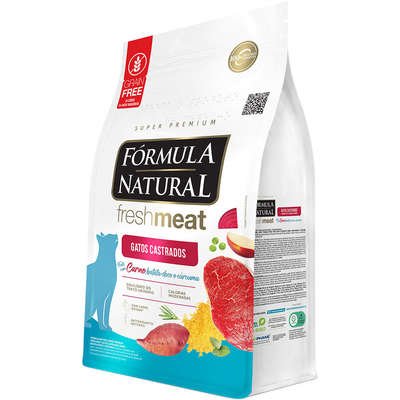 e3ca0d9b198ad05b1fbad8b1ae60ca68.jpg Ração Fórmula Natural Fresh Meat GATO CAST CARNE 1KG